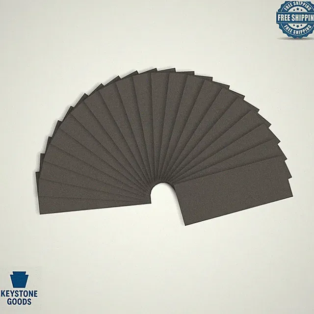2000 Grit Wet-Dry Sanding Sheets, 21 Pack – Ideal for Automotive, Metal, Wood...