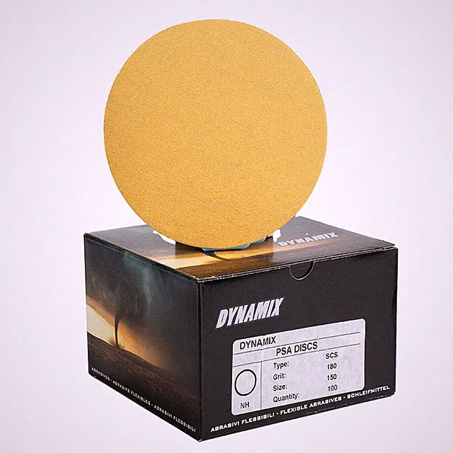 DYNAMIX PSA 6'' Sanding Discs, Self Adhesive Stickyback for DA Sander