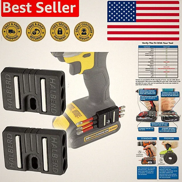 Efficient Magnetic Bit Holder Set: Universal Fit - Perfect for Professionals