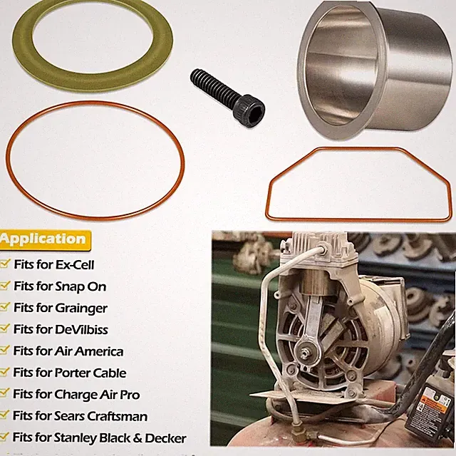 K-0650 Air Compressor Cylinder Sleeve Ring Kit Service Kits for DeVilbiss